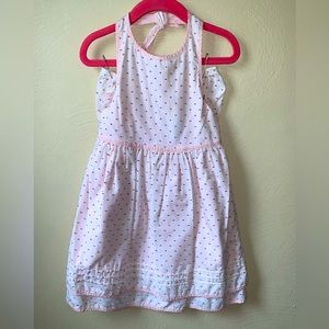 Vintage Gap girls halter style cotton dress with diaper cover 2 piece set